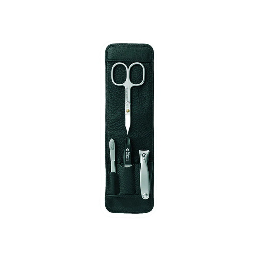 Niegeloh Imantado M 4pc Manicure Set In High Quality Leather Case