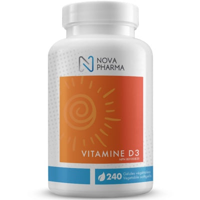 Nova Pharma Vitamin D3 - 240 Softgels