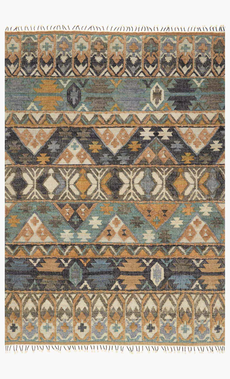 Loloi Owen Rug- Ocean / Camel
