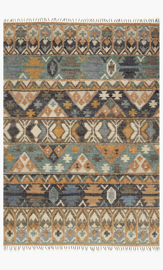 Loloi Owen Rug- Ocean / Camel