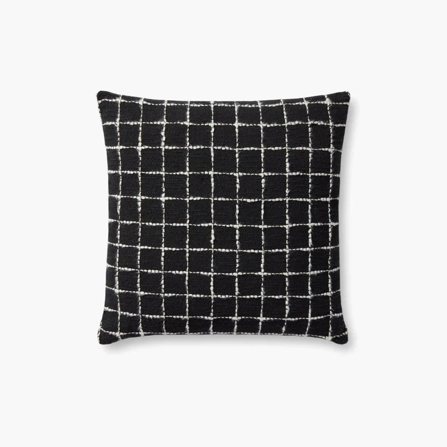 Magnolia Home Mary Pmh0040 Black / Ivory Pillow