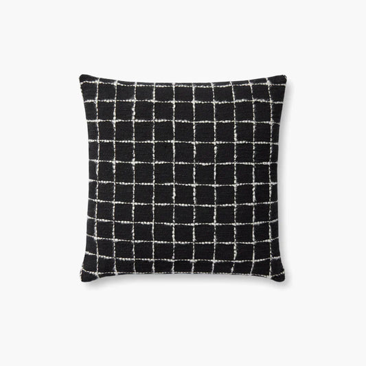 Magnolia Home Mary Pmh0040 Black / Ivory Pillow