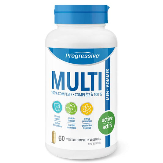 Progressive MultiVitamin Active Men - 60 caps