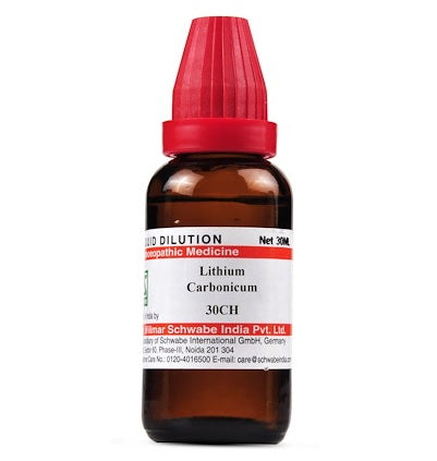Lithium Carbonicum Dilution 6C, 30C, 200C, 1M, 10M