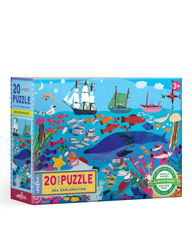 Sea Exploration 20 Piece Puzzle