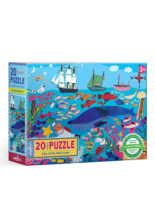 Sea Exploration 20 Piece Puzzle