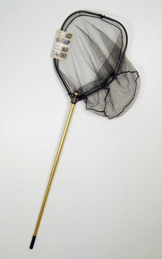 Stowmaster Bass - Walleye Landing Net 20In X 24In Hoop 72In Handle - Stowed 11In X 34In TS72NG