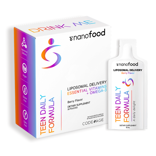 Nanofood Liposomal Teen Daily Liquid Multivitamin
