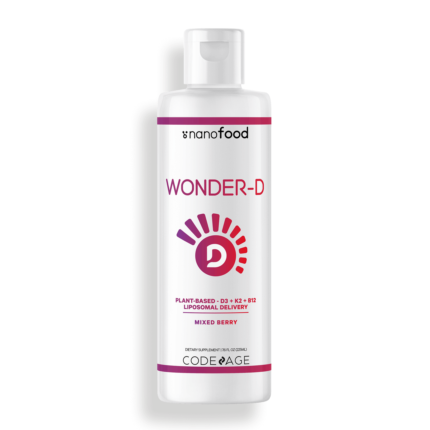 Nanofood Liposomal Wonder-D Liquid Vitamins