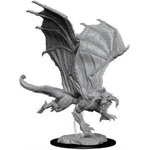 Young Black Dragon Miniature