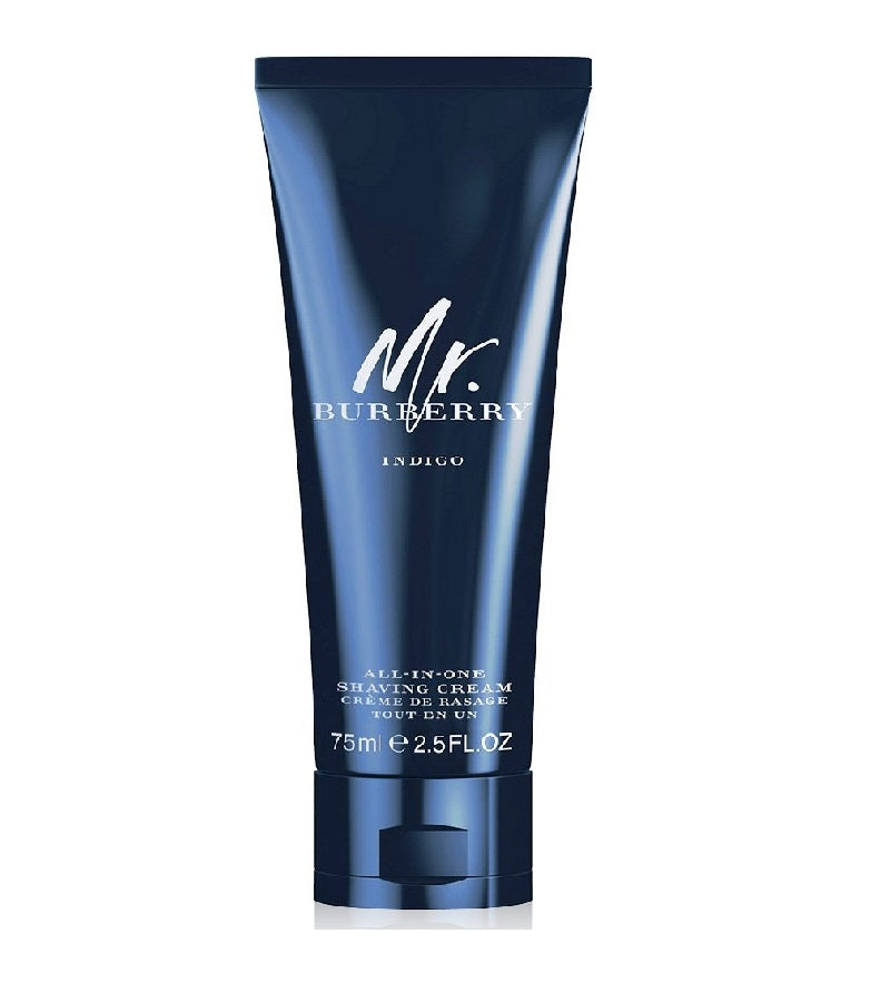 Burberry Mr. Burberry Indigo Shaving Ceam for Men - 75 ml