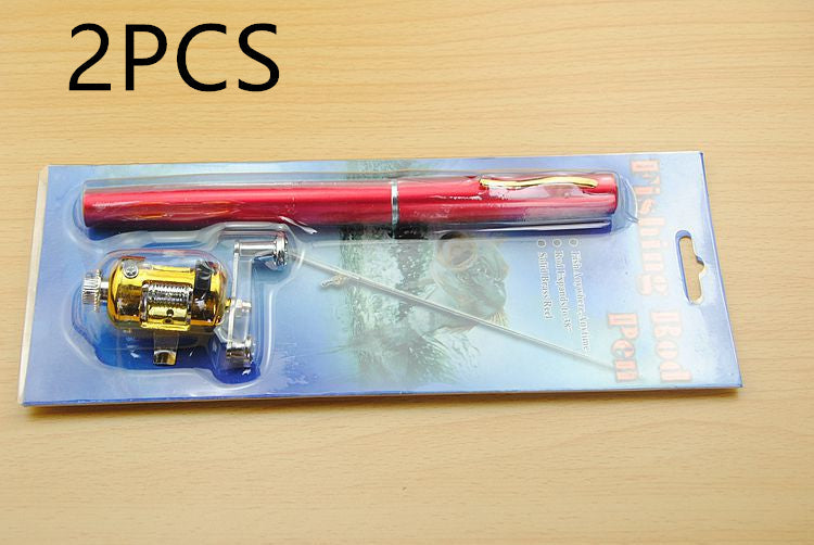 Telescopic drum pen rod fishing gear set - Blue Force Sports