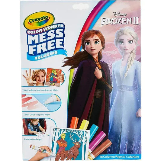 Crayola - Color Wonder Coloring Pad & Markers, Frozen