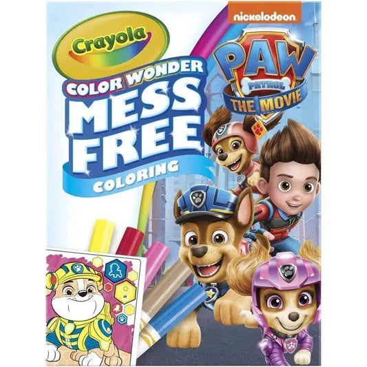 Crayola - Color Wonder Coloring Pad & Markers, Paw Patrol