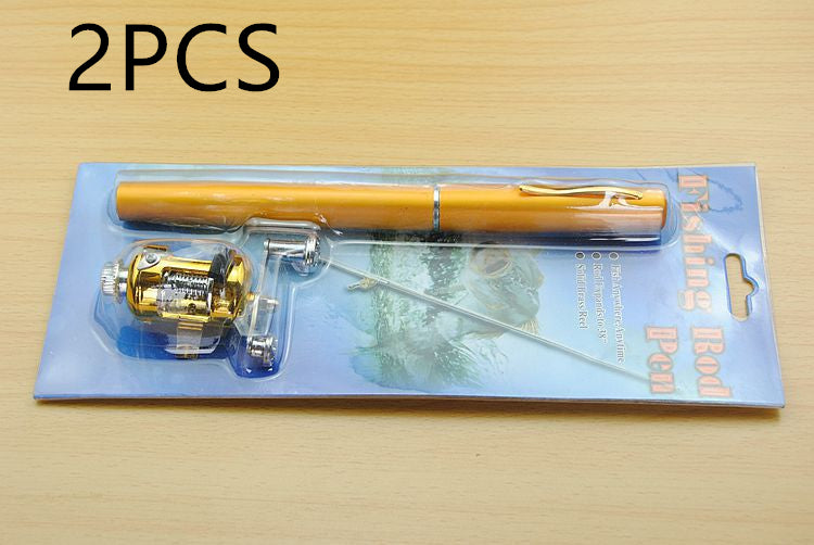 Telescopic drum pen rod fishing gear set - Blue Force Sports
