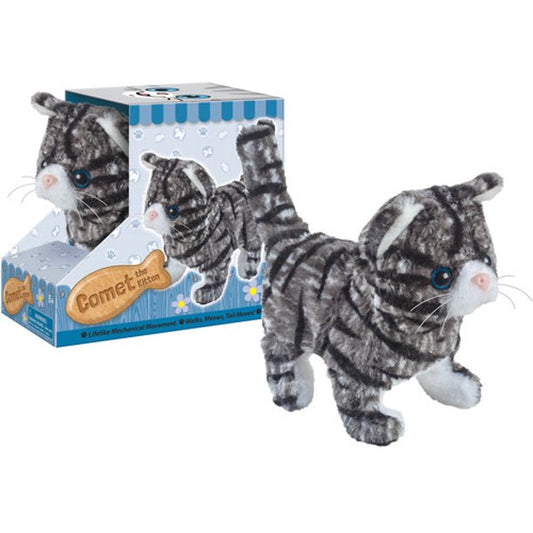 Westminster Comet the Walking Kitten - Black/Gray