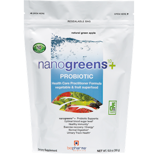 nanogreens10+probiotic Green App