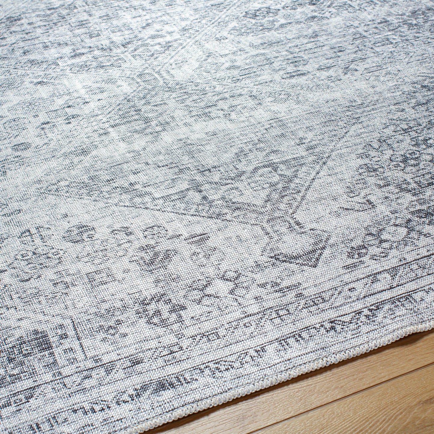 Embrace EMA-2312 Rug- Slate, Pale Blue, Ivory, Gray, Charcoal