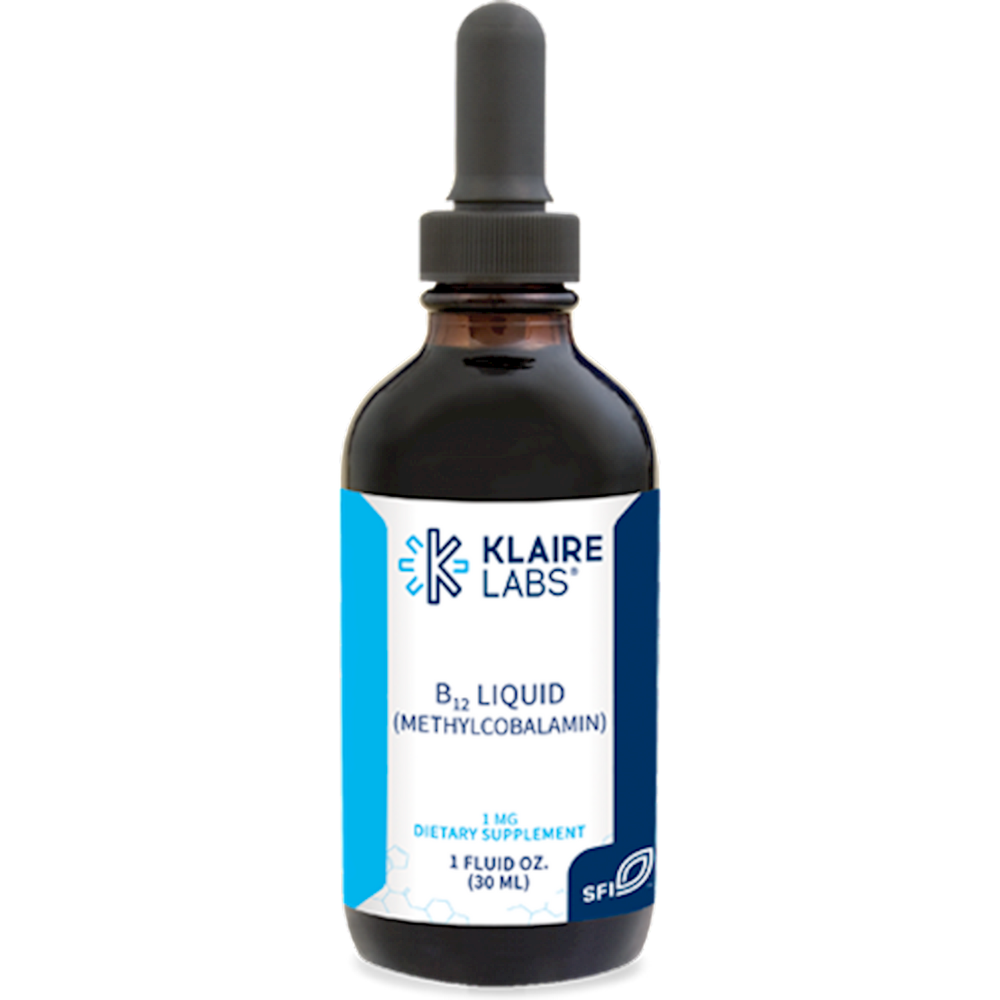 B12 Liquid (methylcobalamin) 1mg 1oz.