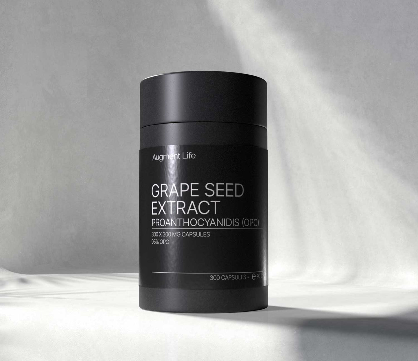 Grape Seed Extract - 300 mg x 300 capsules - 90% Proanthocyanidis (OPC)