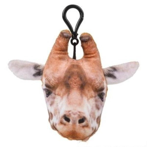 4" Backpack Clip With Sound Giraffe