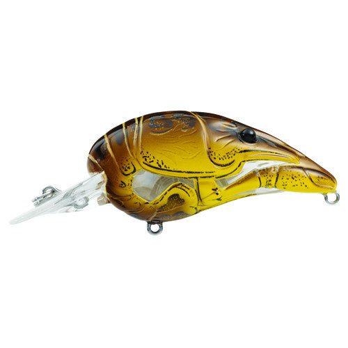 Crawfish Classic Crankbait,Brn/Yellow,#6 - GhillieSuitShop