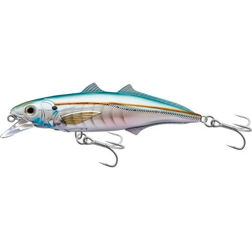 Cigar Minnow Jrkbait,SD,pearl/aqua1/0 - GhillieSuitShop