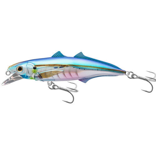 Cigar Minnow Jrkbait,SD,pearl/Blu1/0 - GhillieSuitShop
