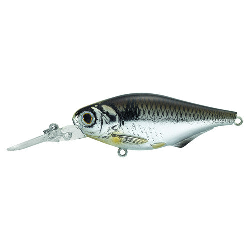 Gizzard Shad Crankbait,silver/black,#6 - GhillieSuitShop