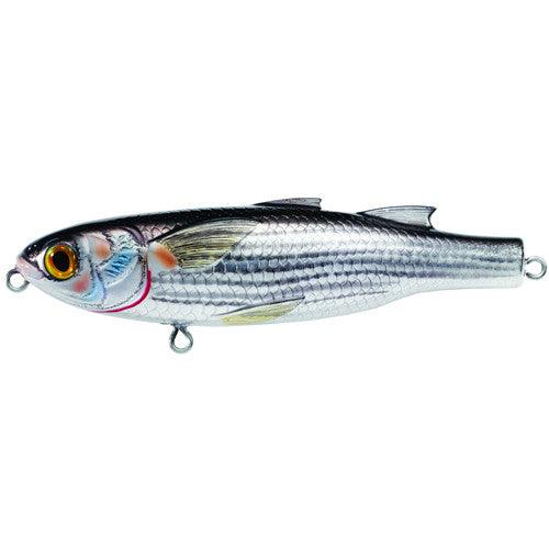 Mullet Walking Bait,silver/black,#2 - GhillieSuitShop