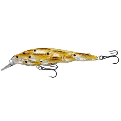 Yearling BB Jerkbait,pearl/olive shad,#4 - GhillieSuitShop