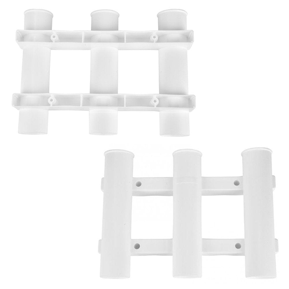 LYUMO Boat Fishing 3 Tube Rod Holder Bracket Rack Pole Tube Mount Tool Accessory, Boat Fishing Rod Holder, 3 Link Rod Holder