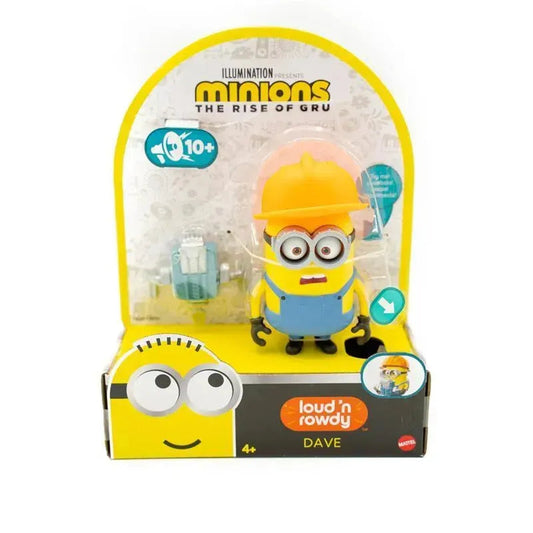 Mattel Minions Rise Of Gru Loud 'N Rowdy Dave