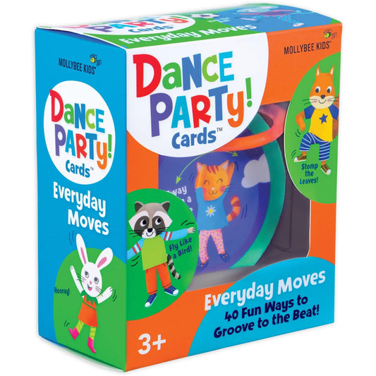 Mollybee Kids Dance Party Cards