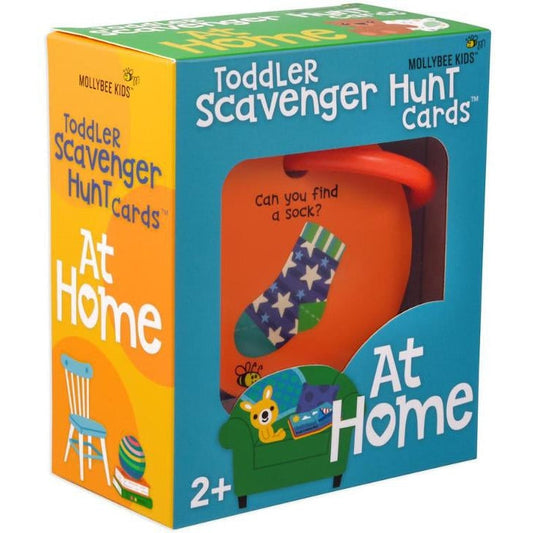 Mollybee Kids Toddler Scavenger Hunt Cards | At Home