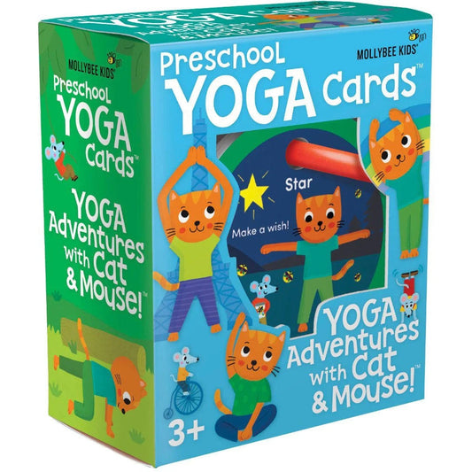 Mollybee Kids Preschool Yoga Cards