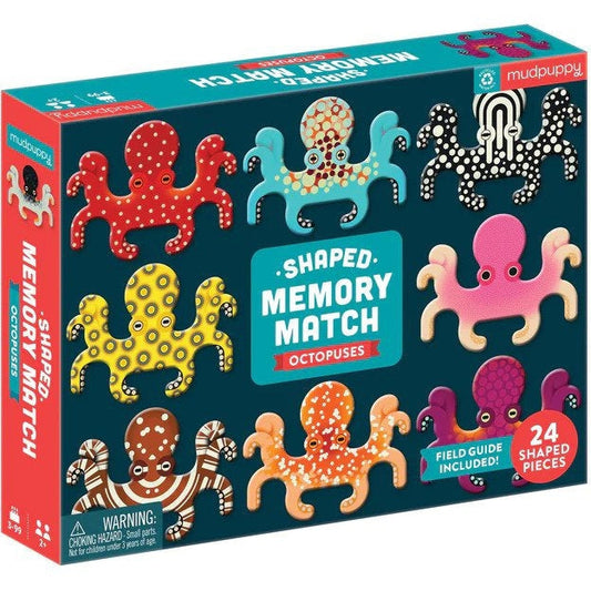 Mudpuppy Memory Match Octopuses
