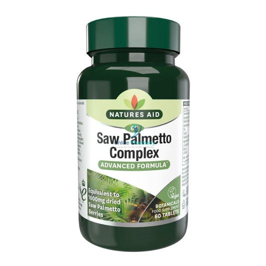 Natures Aid Saw Palmetto Complex - 60 Pack