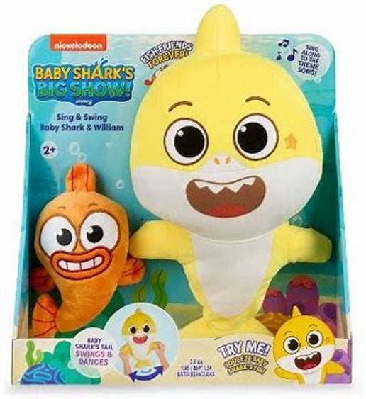 Baby Shark and William Singing & Dancing Plush