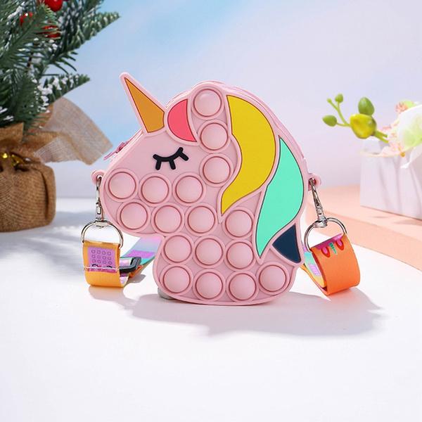 Pop Fidget Toys Shoulder Bag