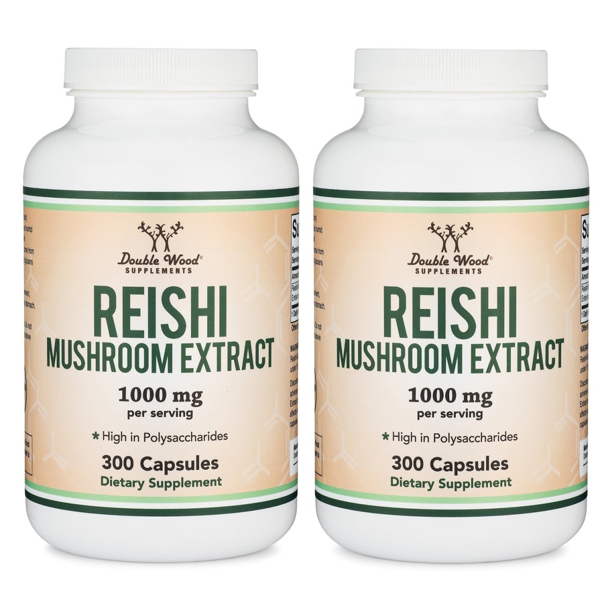 Reishi Mushroom Extract Double Pack