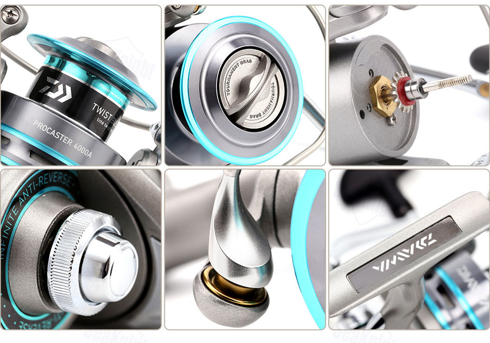 Procaster Spinning Double Spool Daiwa Fishing Reel