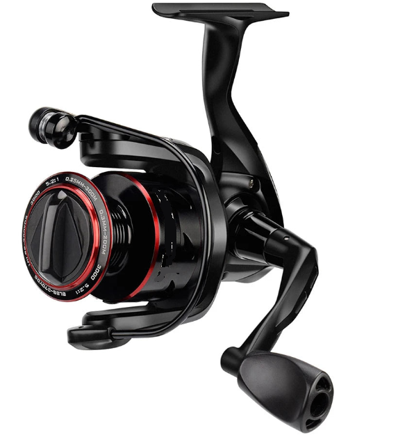 Closeup of Spinning Fishing Reel