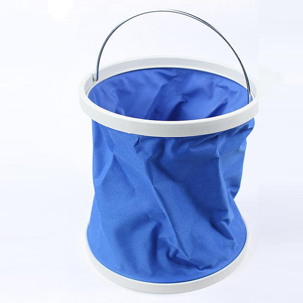Outdoor Foldable Camping Fishing Washing Bag Basin Waterpot Bucket - GhillieSuitShop