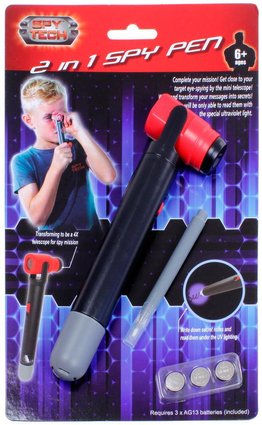 Spy Tech 2-in-1 Spy Pen