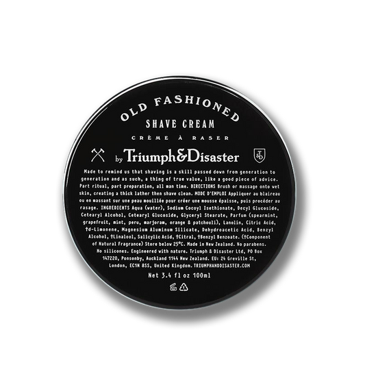 Triumph & Disaster Old Fashioned Shave Cream Jar